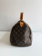 Speedy 35 en toile monogram marron