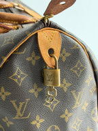 Speedy 35 en toile monogram marron