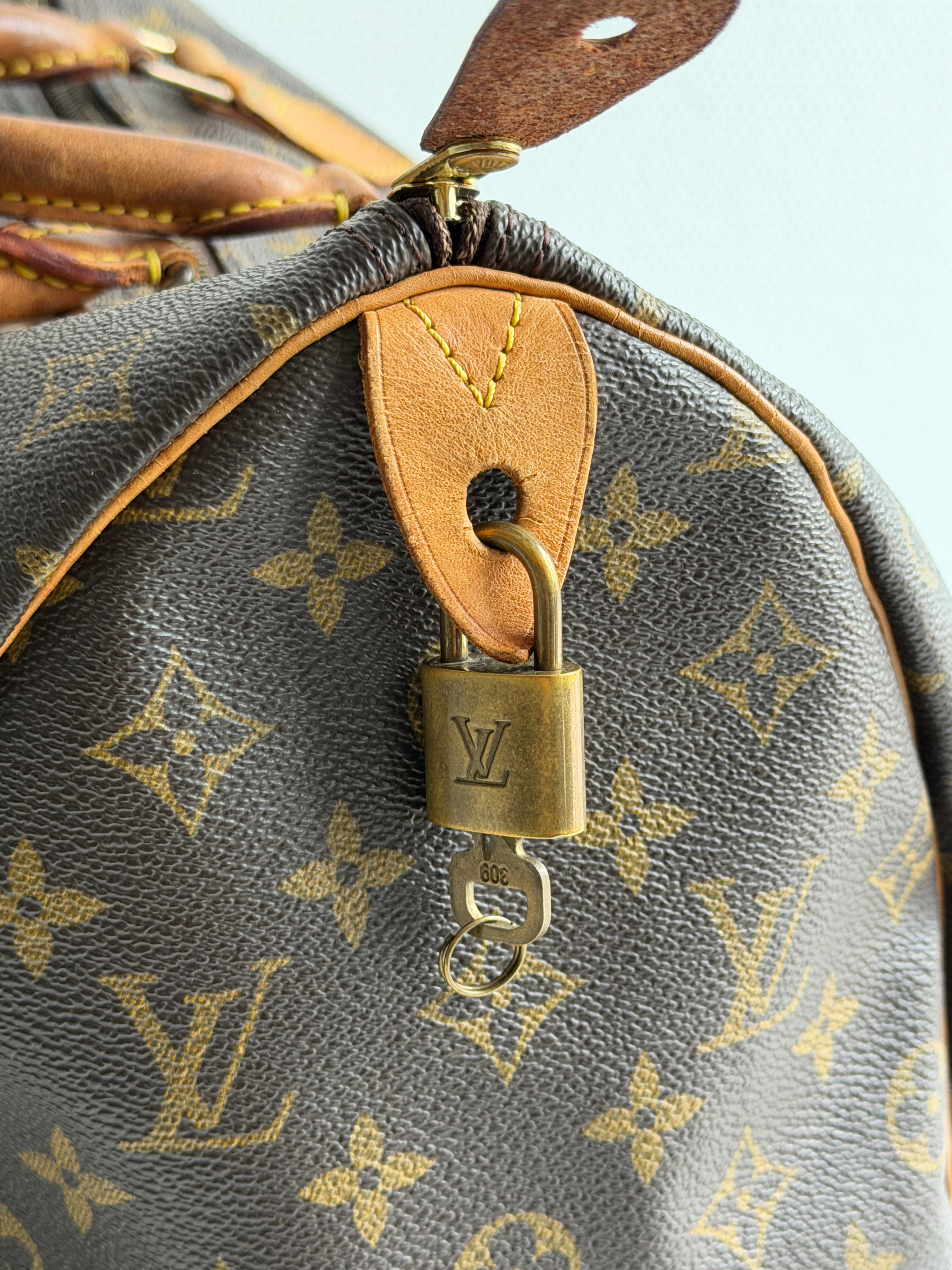 Speedy 35 en toile monogram marron