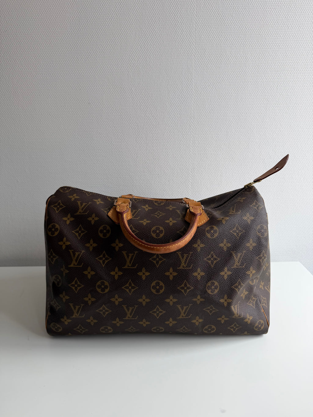 Speedy 35 en toile monogram marron
