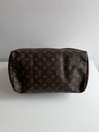 Speedy 35 en toile monogram marron