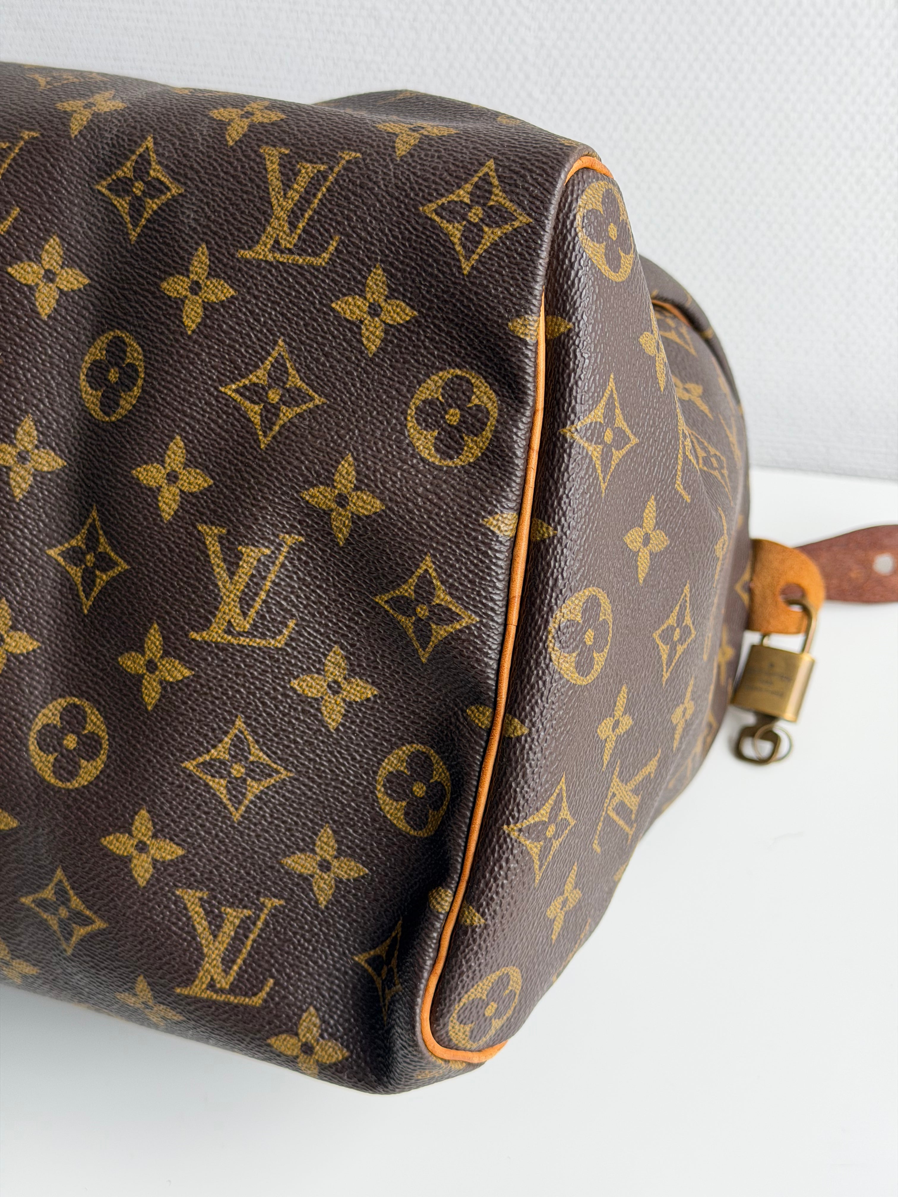 Speedy 35 en toile monogram marron