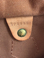 Speedy 35 en toile monogram marron