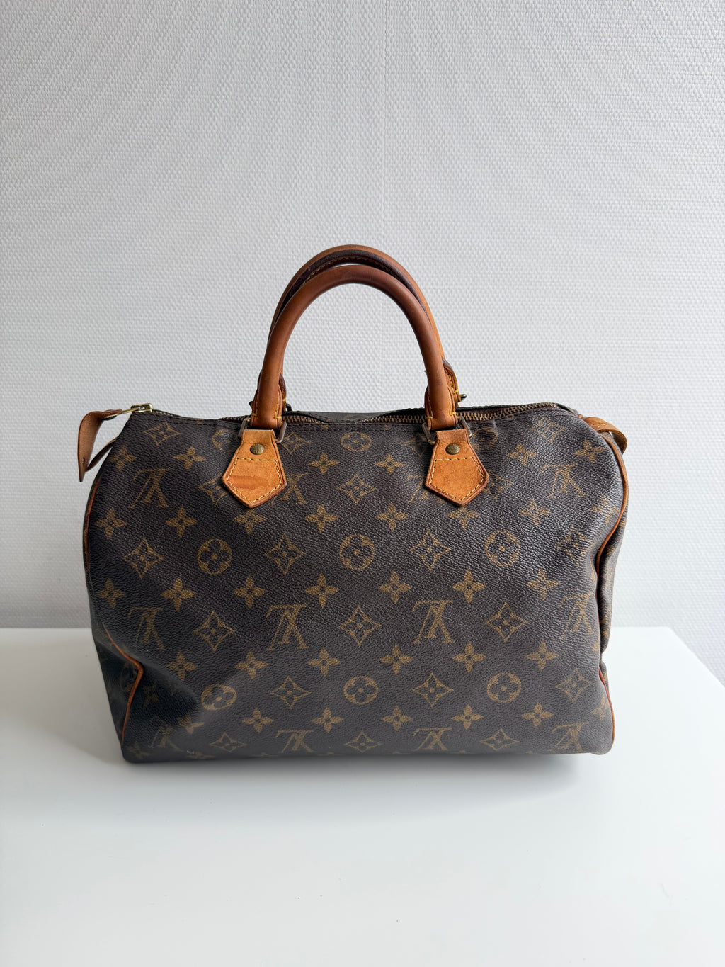 Speedy 30 en toile monogram marron