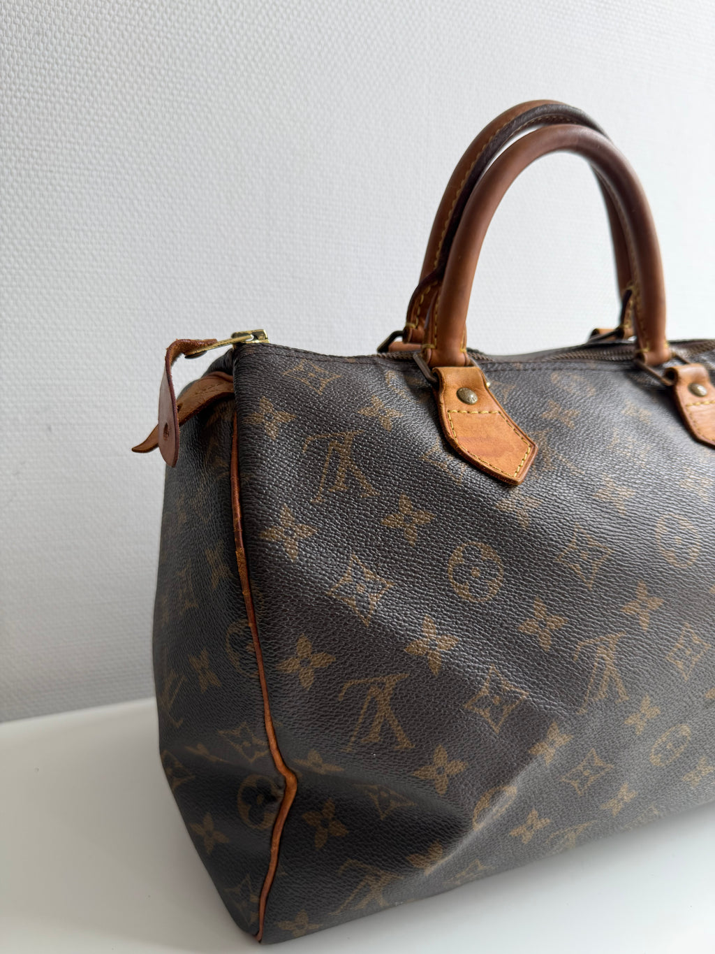 Speedy 30 en toile monogram marron