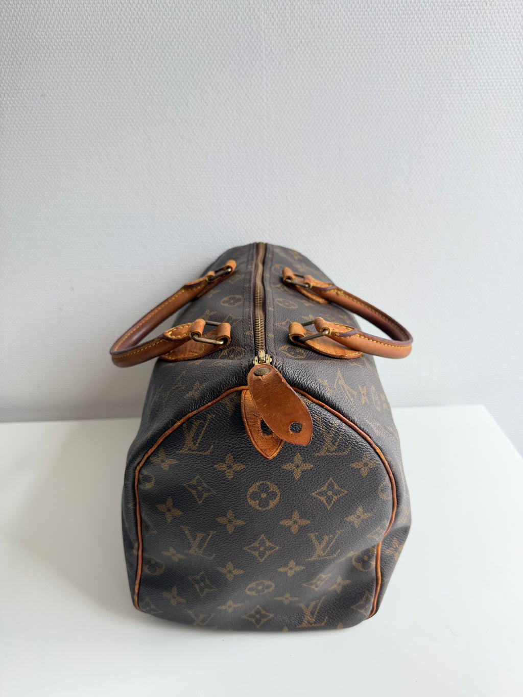 Speedy 30 en toile monogram marron