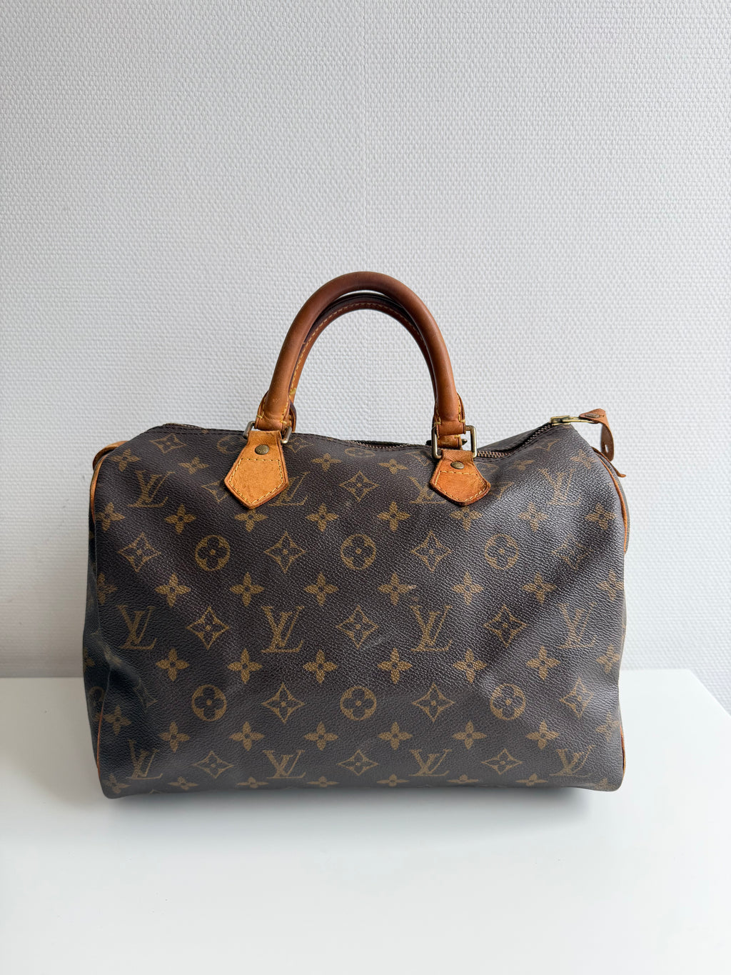 Speedy 30 en toile monogram marron