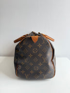 Speedy 30 en toile monogram marron