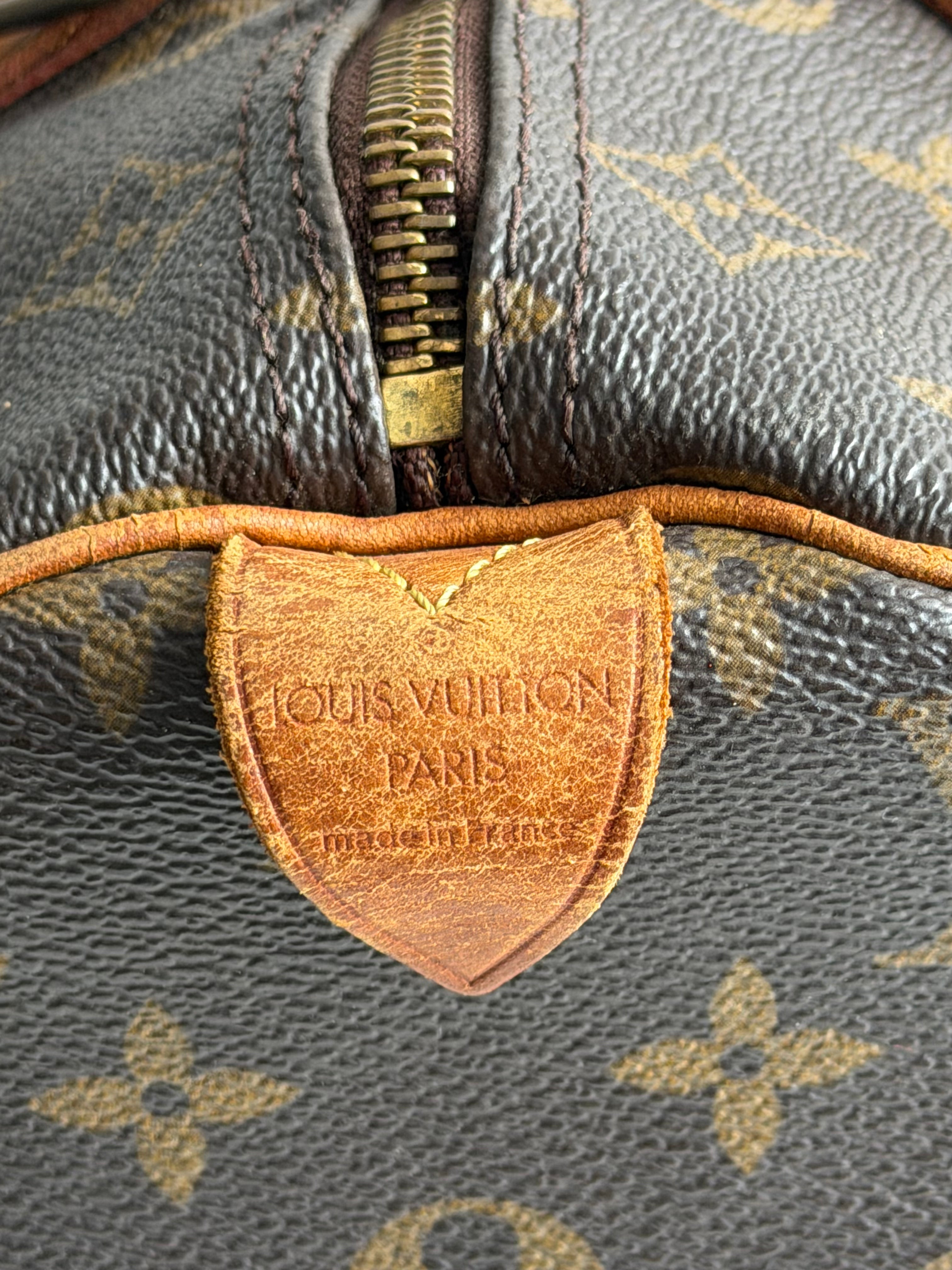 Speedy 30 en toile monogram marron