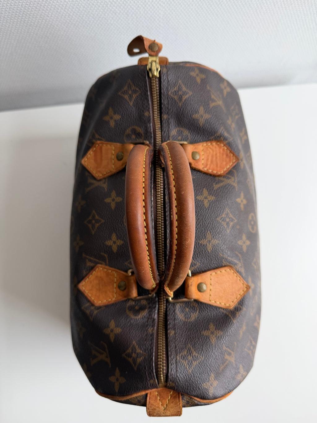 Speedy 30 en toile monogram marron