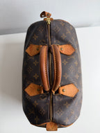 Speedy 30 en toile monogram marron
