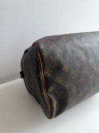 Speedy 30 en toile monogram marron