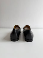 Mocassins Jordaan Gucci en cuir noir