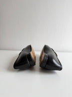 Mocassins Jordaan Gucci en cuir noir