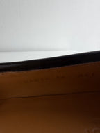 Mocassins Jordaan Gucci en cuir noir