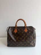Speedy 30 en toile monogram marron