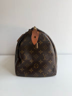 Speedy 30 en toile monogram marron