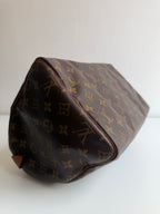 Speedy 30 en toile monogram marron