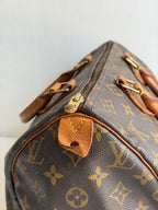 Speedy 30 en toile monogram marron