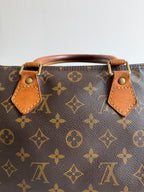 Speedy 30 en toile monogram marron