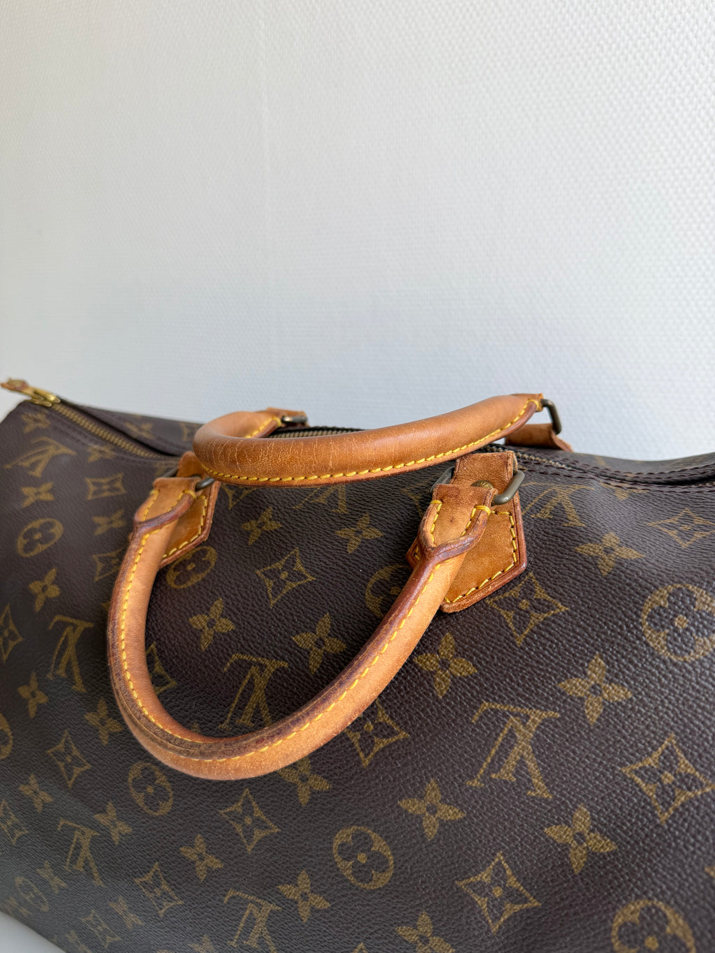 Speedy 40 en toile monogram marron