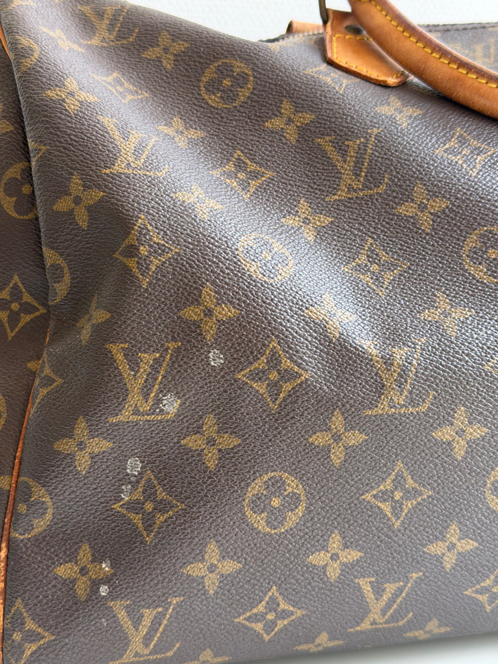 Speedy 40 en toile monogram marron