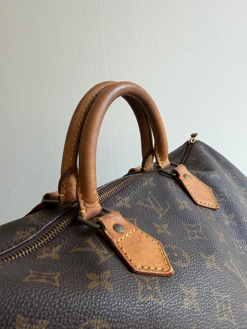Speedy 40 en toile monogram marron