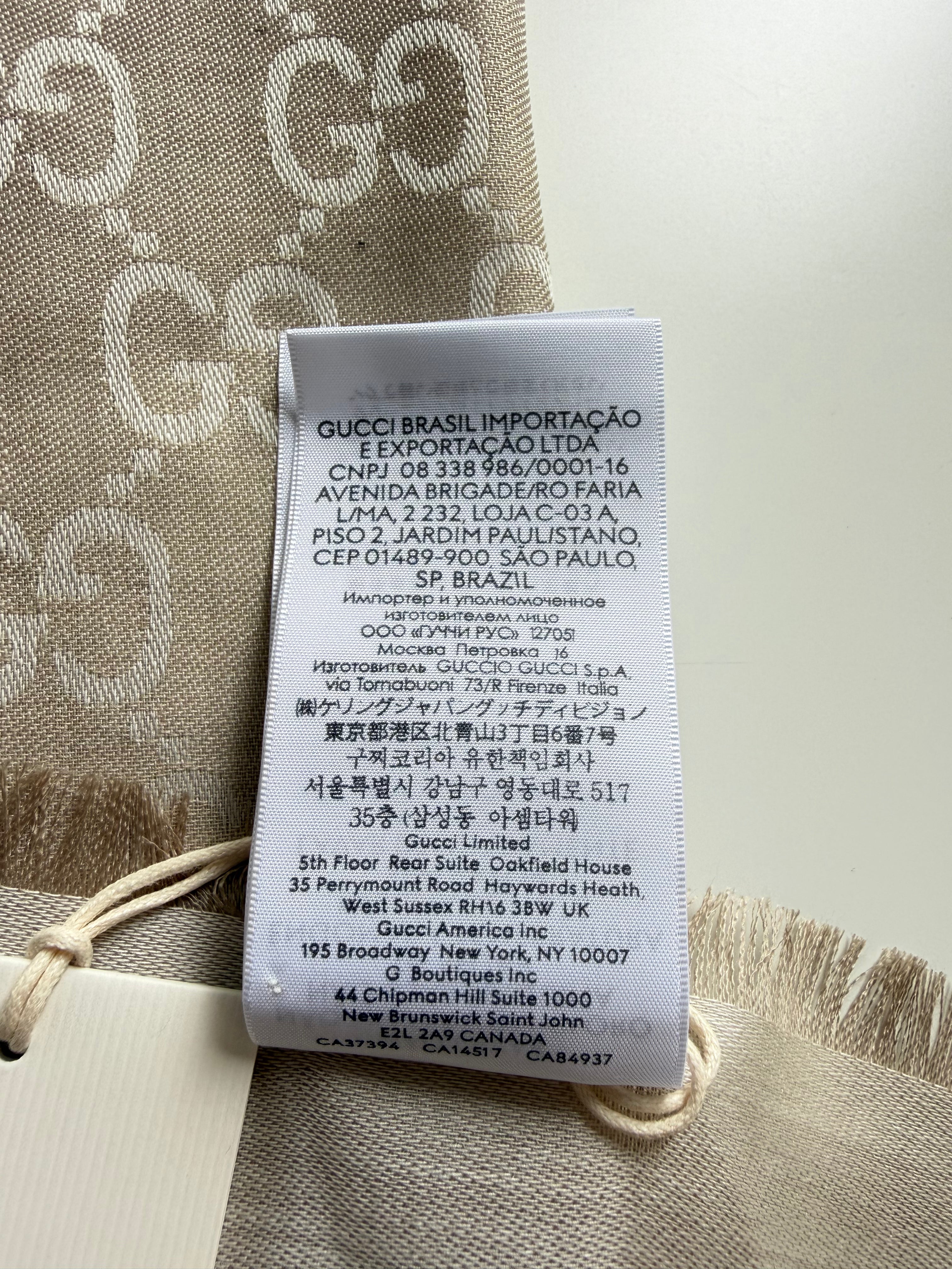 Foulard gucci
