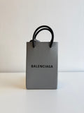 Besace en cuir Shopping Phone Holder Balenciaga