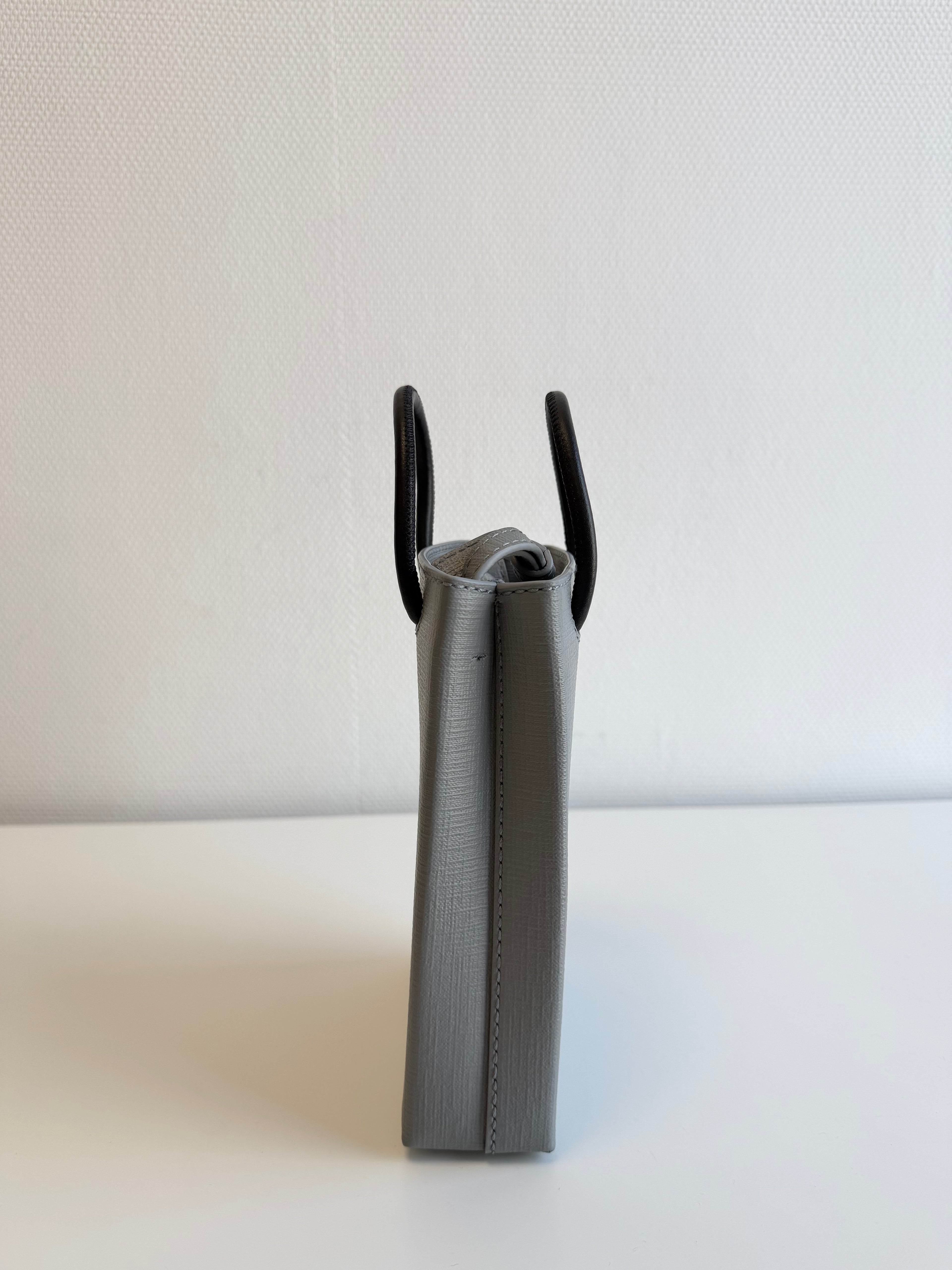 Besace en cuir Shopping Phone Holder Balenciaga