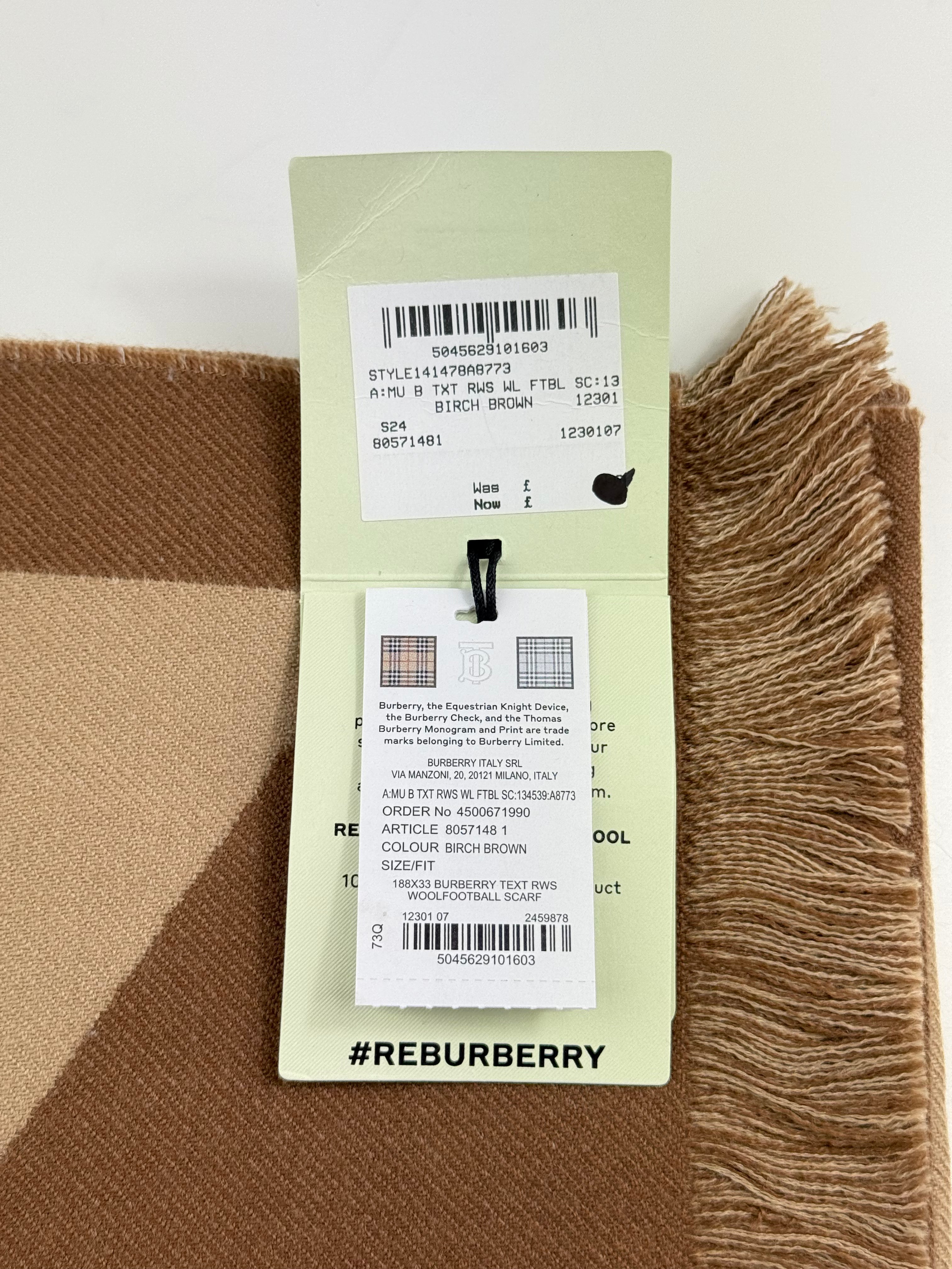 Echarpe Burberry