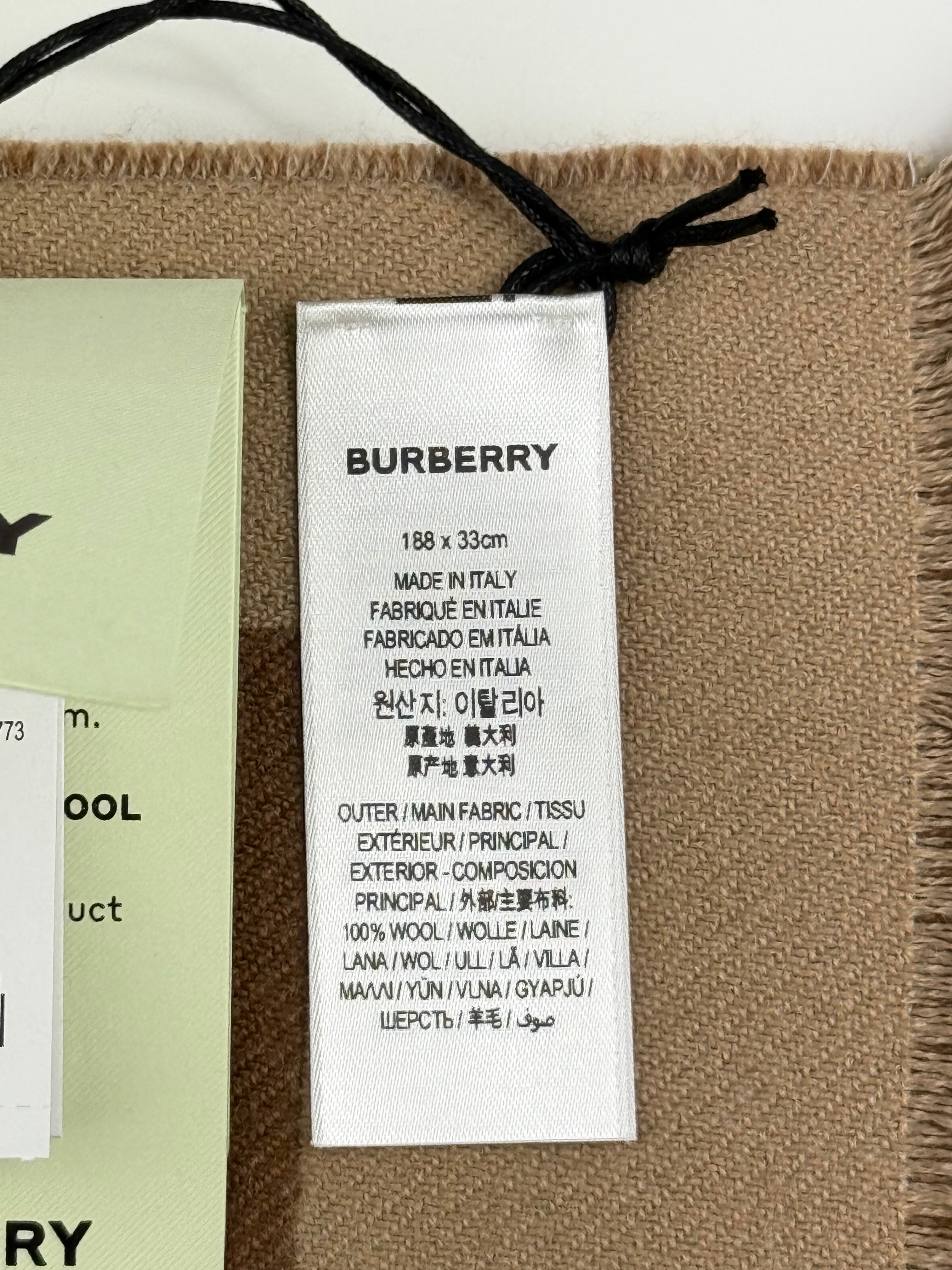 Echarpe Burberry