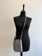 Besace en cuir Shopping Phone Holder Balenciaga