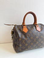 Speedy 25 en toile Monogram marron