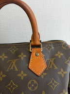 Speedy 25 en toile Monogram marron