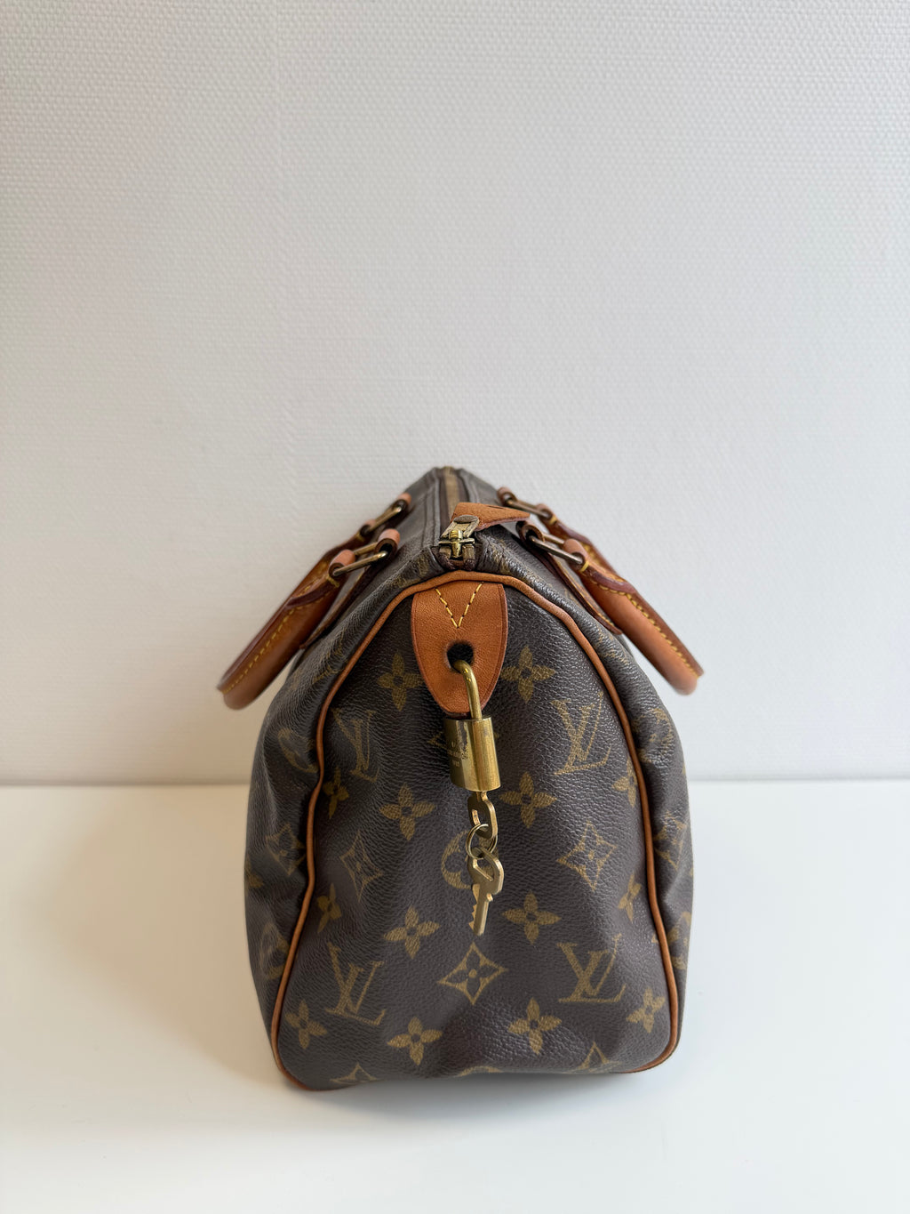 Speedy 25 en toile Monogram marron