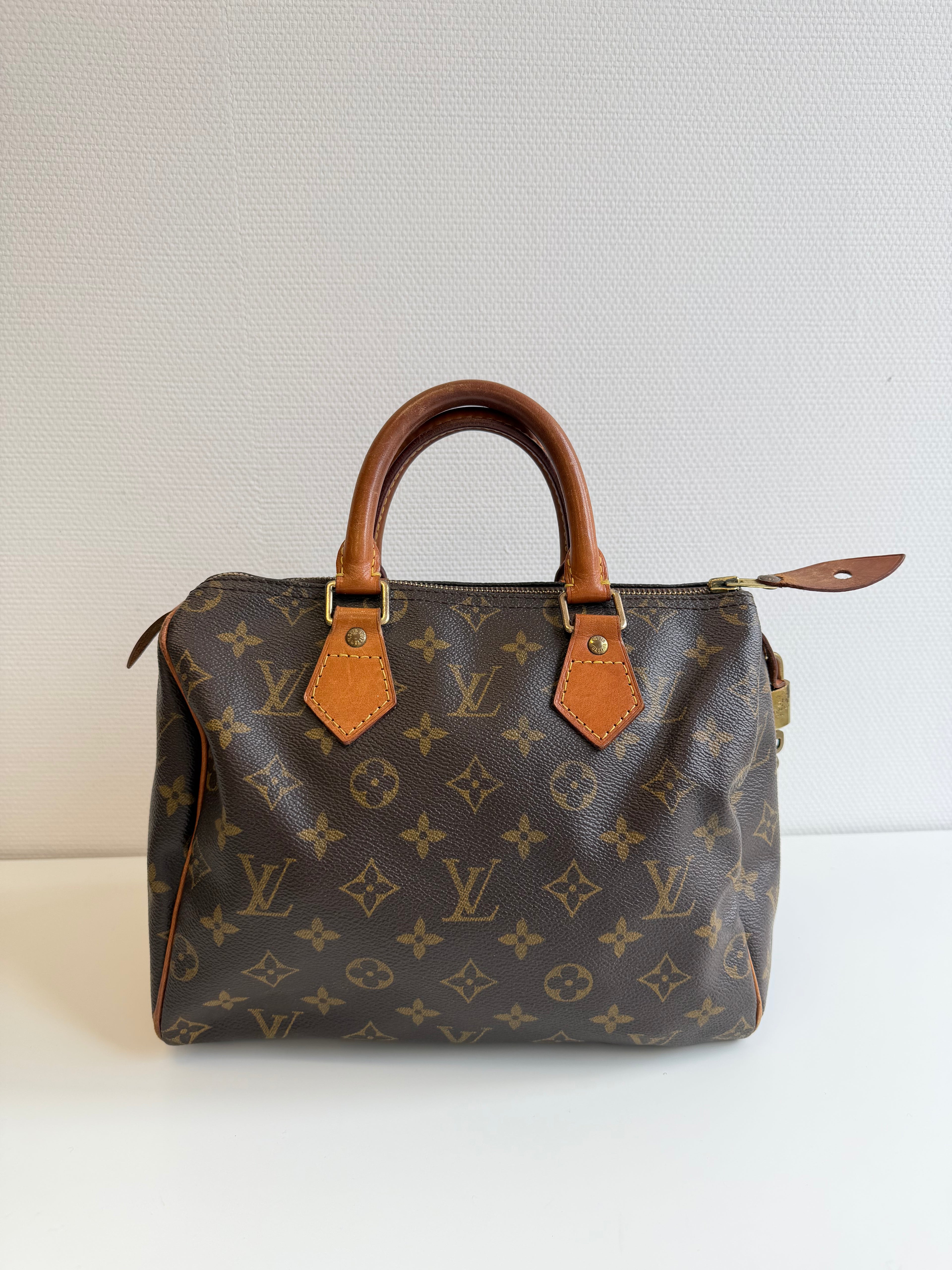 Speedy 25 en toile Monogram marron