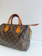 Speedy 25 en toile Monogram marron