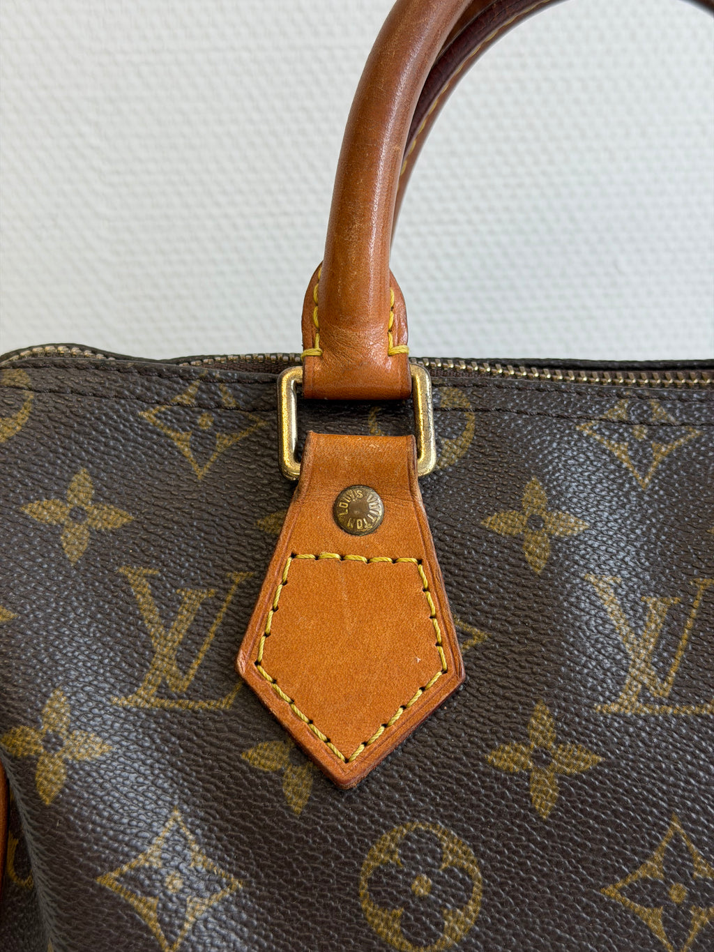 Speedy 25 en toile Monogram marron