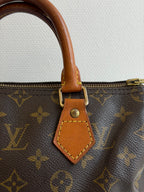 Speedy 25 en toile Monogram marron