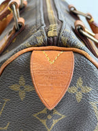 Speedy 25 en toile Monogram marron