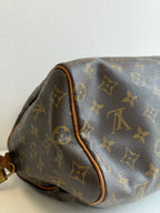 Speedy 25 en toile Monogram marron