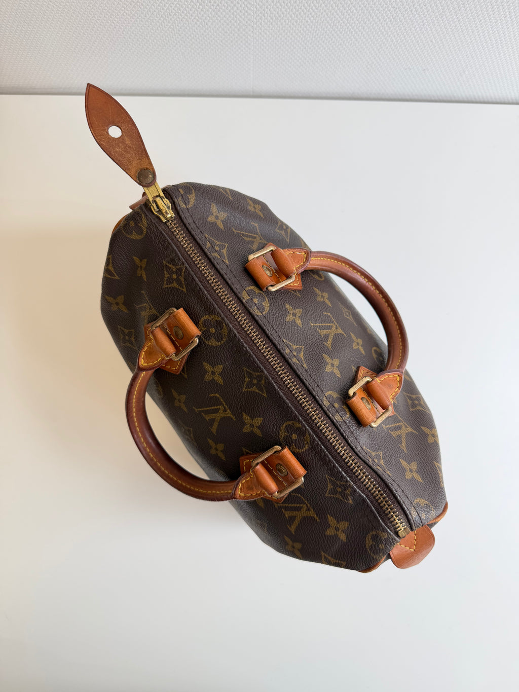 Speedy 25 en toile Monogram marron