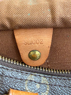 Speedy 25 en toile Monogram marron