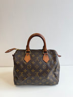 Speedy 25 en toile Monogram marron
