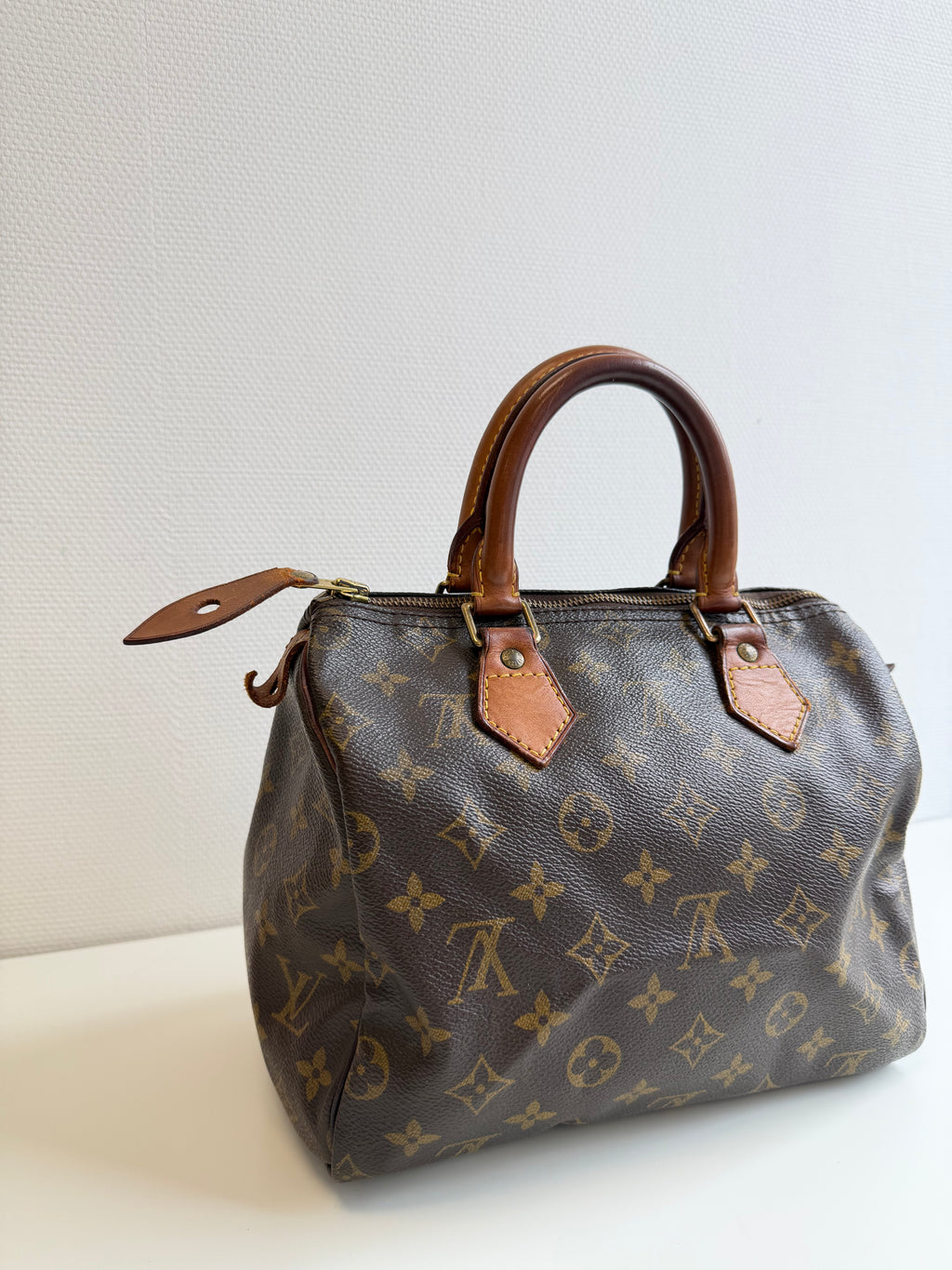 Speedy 25 en toile Monogram marron