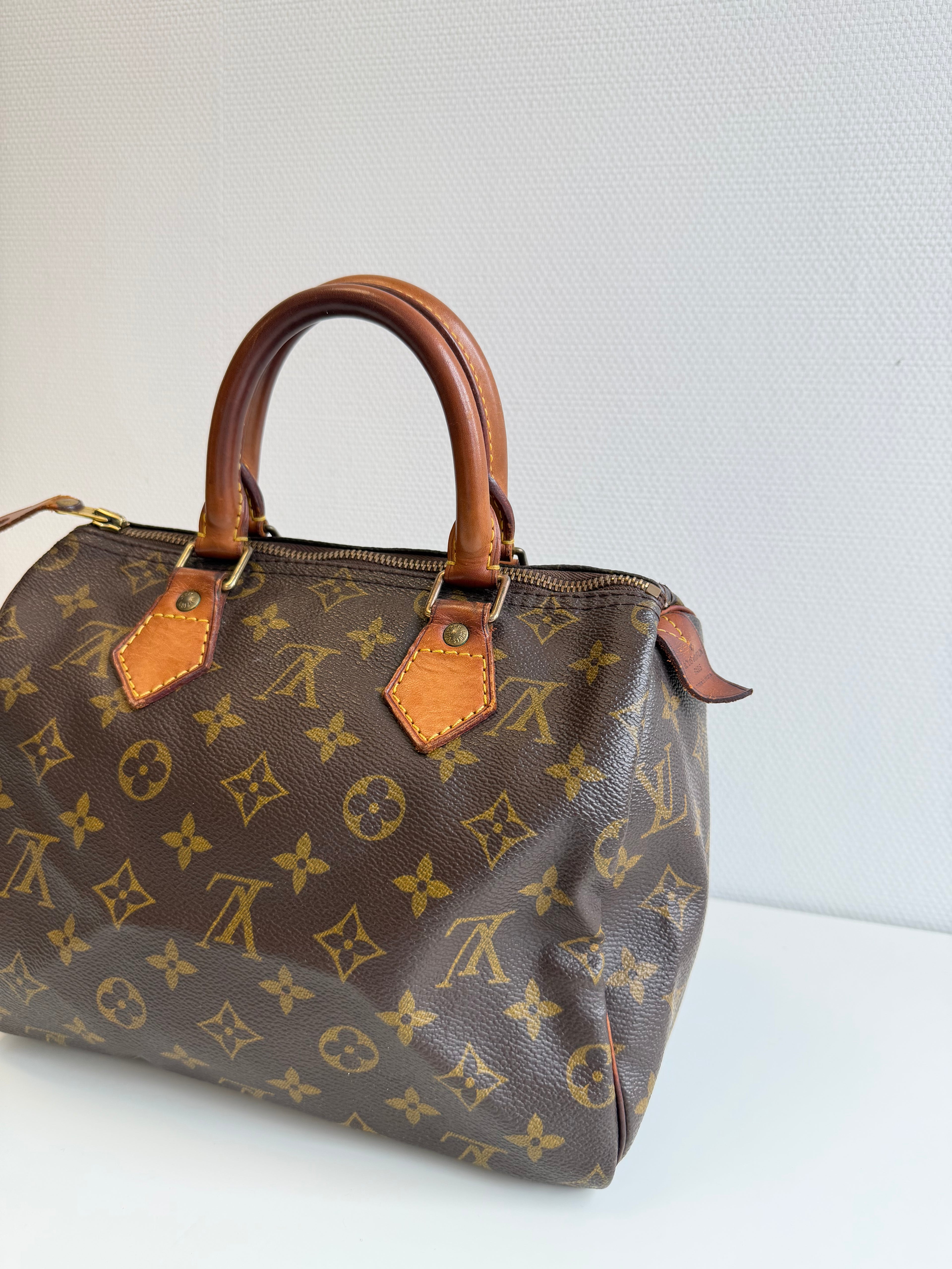 Speedy 25 en toile Monogram marron