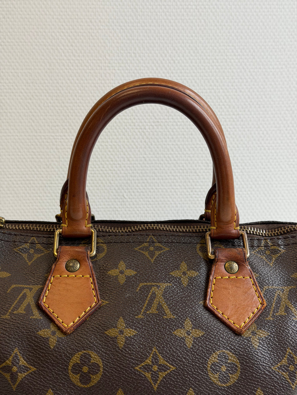 Speedy 25 en toile Monogram marron