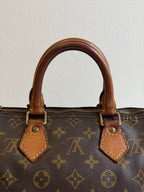Speedy 25 en toile Monogram marron