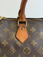 Speedy 25 en toile Monogram marron